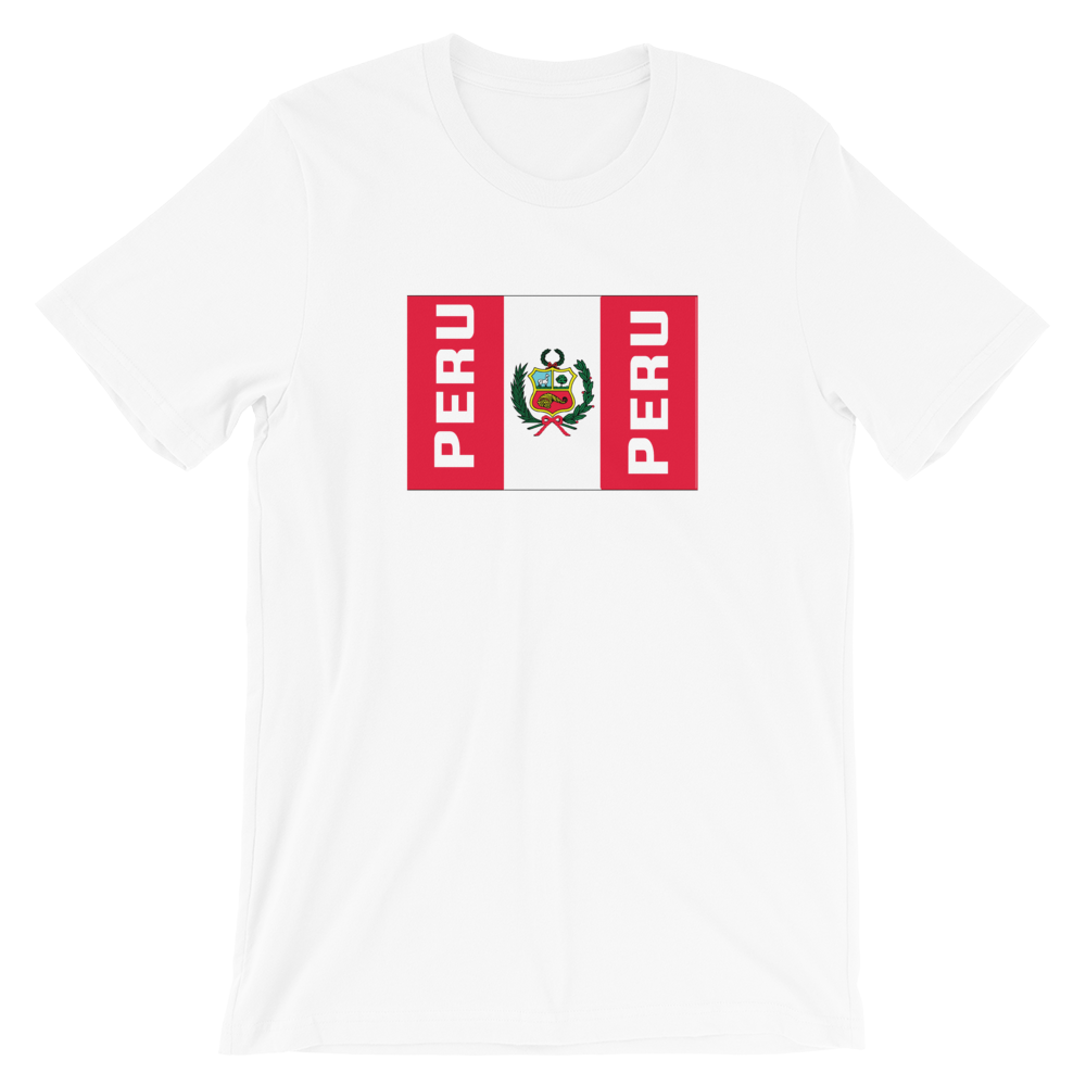 Peru Flag Unisex T-Shirt - Latin American Pride